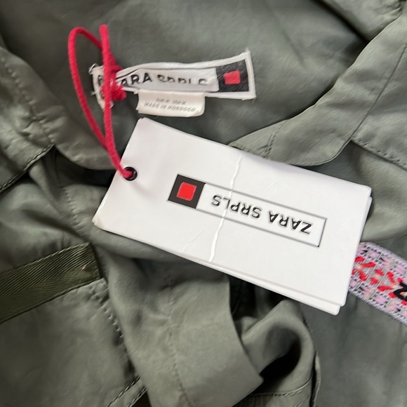 New Zara SRPLS Limited Edition Shorts Romper Utility Army Collection - Picture 3 of 9